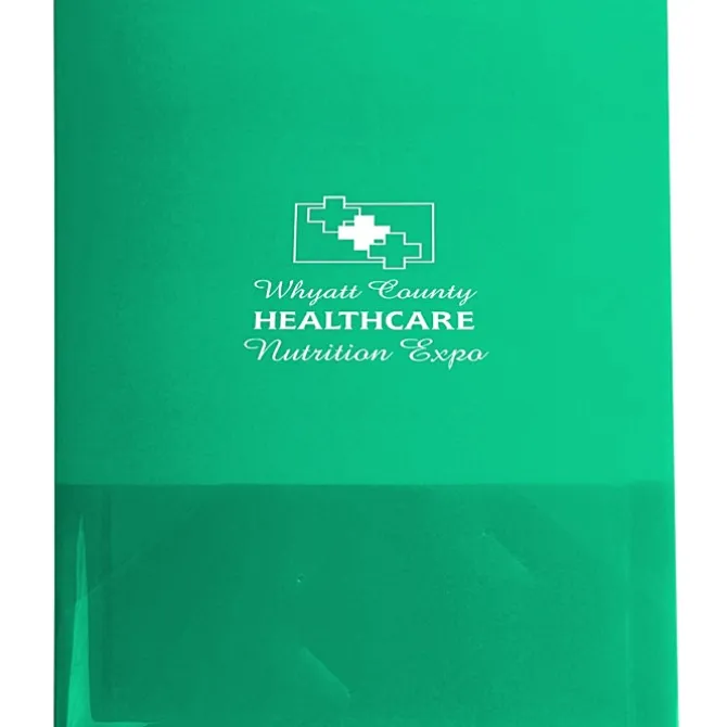 Tri Pocket Poly Presentation Folder