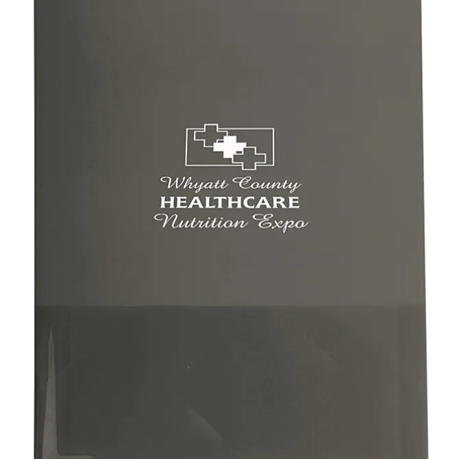 Tri Pocket Poly Presentation Folder