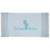 Turkish Peshtemal Beach Towel - White