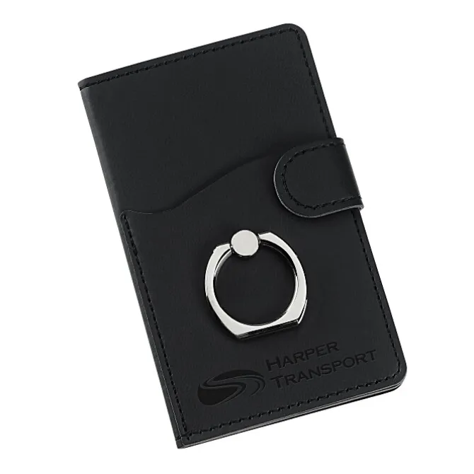 Tuscany Dual Pocket Phone Wallet with Ring Stand