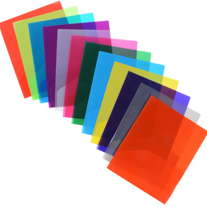 Twin Pocket Poly Presentation Folder - Translucent