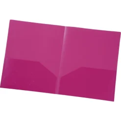 Twin Pocket Poly Presentation Folder - Frost