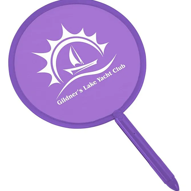 Twistable Breeze Hand Fan With Pen