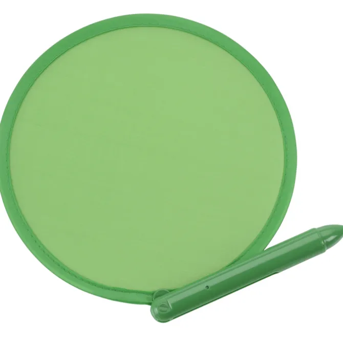 Twistable Breeze Hand Fan With Pen