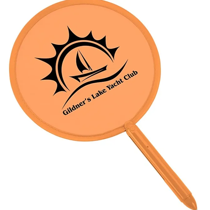 Twistable Breeze Hand Fan With Pen