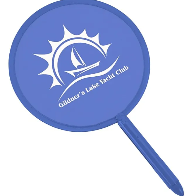 Twistable Breeze Hand Fan With Pen