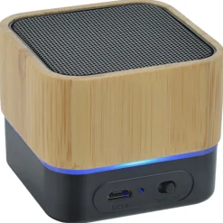 Two Tone Bluetooth Speaker - Bamboo