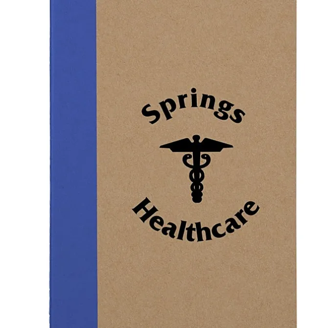 Two-Tone Stitched Notebook