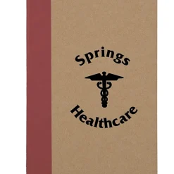 Two-Tone Stitched Notebook