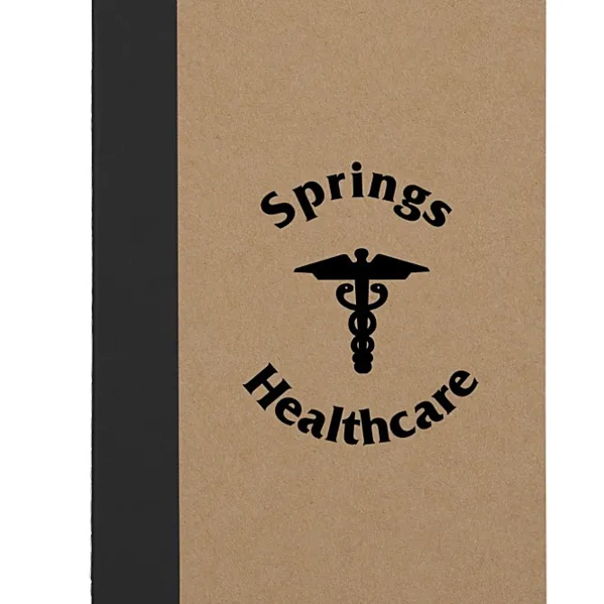 Two-Tone Stitched Notebook