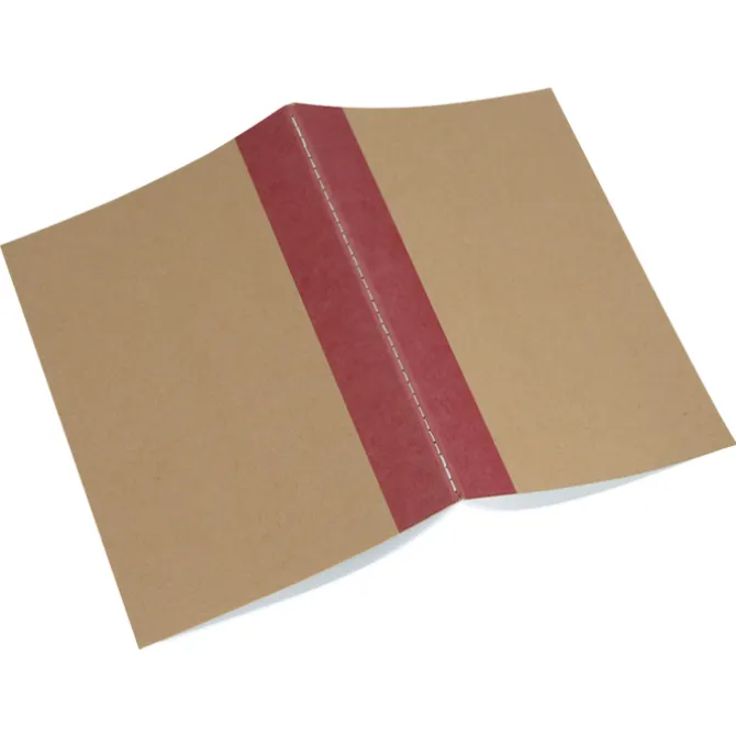 Two-Tone Stitched Notebook - 24 hr