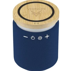 Ultra Sound Speaker with 10W Bamboo Wireless Charger