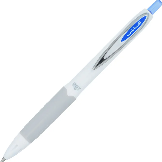 uni-ball 207 Gel Pen - White - Full Color