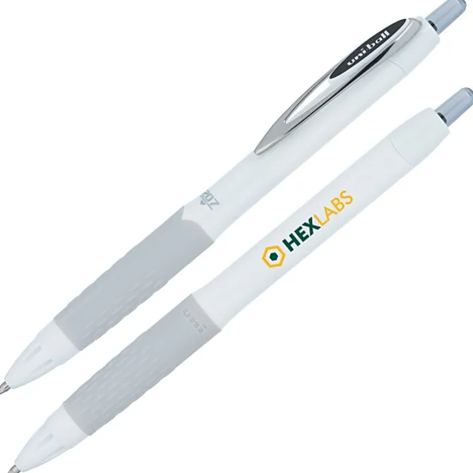 uni-ball 207 Gel Pen - White - Full Color