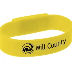 Union Bracelet USB Drive - 4GB
