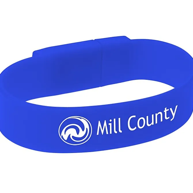 Union Bracelet USB Drive - 2GB
