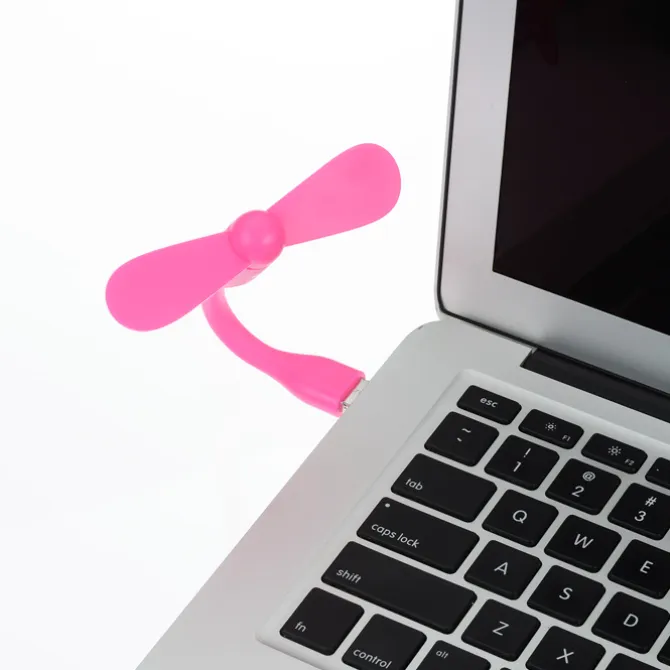 USB Fan with Duo Connector - 24 hr
