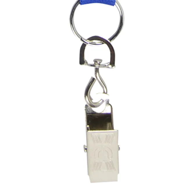 Value Lanyard - 1/2 inches - Metal Bulldog Clip - 24 hr