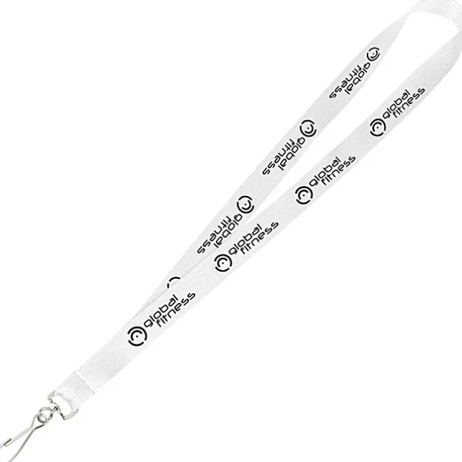Value Lanyard - 3/4 inches - Metal Swivel Snap Hook - 24 hr