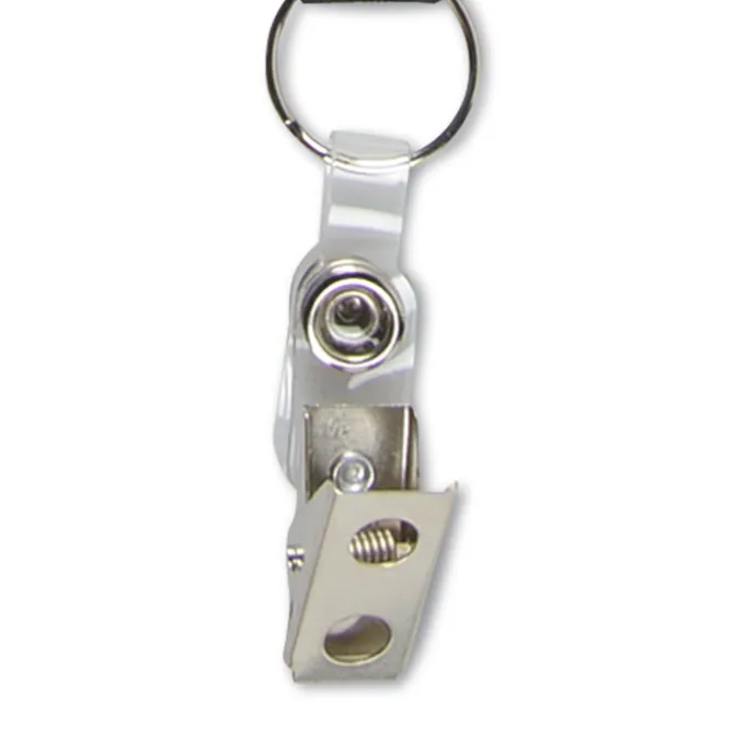 Value Lanyard - 1/2 inches - Snap with Metal Bulldog Clip - 24 hr