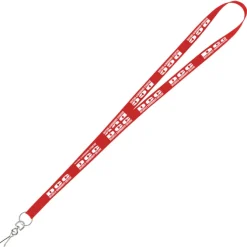 Value Lanyard - 1/2 inch - Metal Swivel Snap Hook - 24 hr
