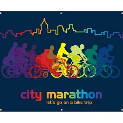 Value Outdoor Banner - 4' x 5' - 24 hr