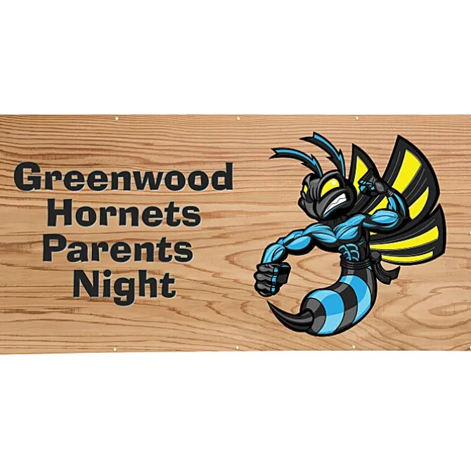 Value Outdoor Banner - 4' x 8' - 24 hr