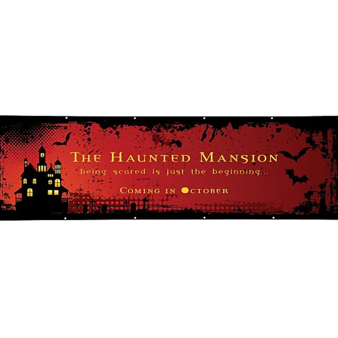 Value Outdoor Banner - 3' x 10' - 24 hr