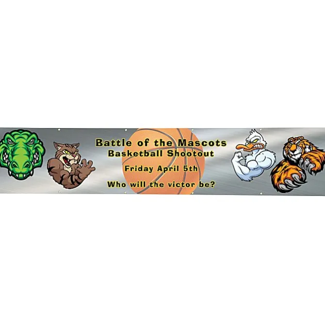 Value Outdoor Banner - 2' x 10' - 24 hr