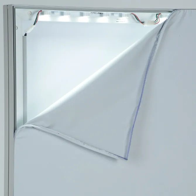 Vector Light Box Banner Stand - 36 inches - One Sided