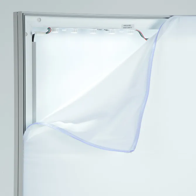 Vector Light Box Banner Stand - 36 inches - Two Sided