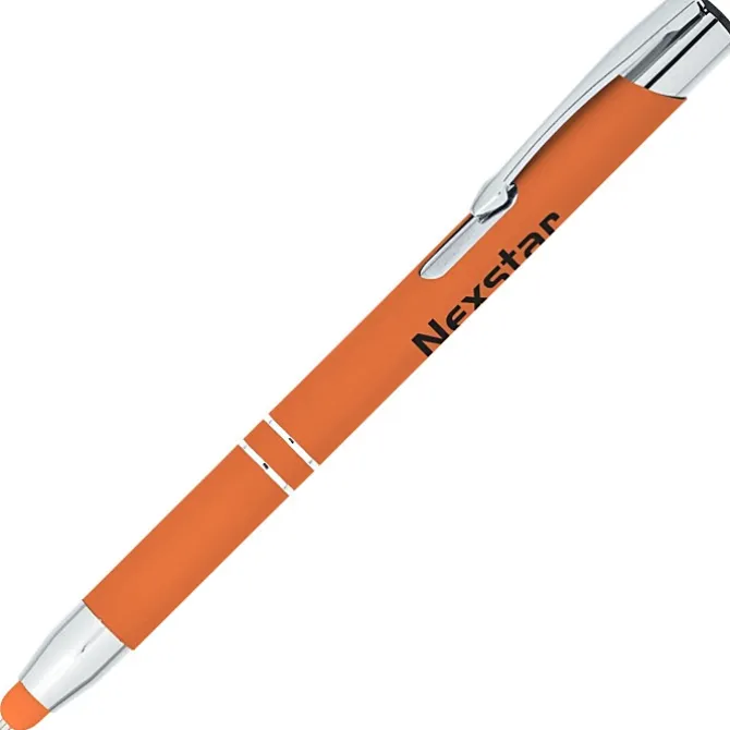 Venetian Soft Touch Stylus Metal Pen - Screen