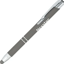 Venetian Soft Touch Stylus Metal Pen - Screen