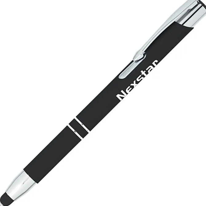Venetian Soft Touch Stylus Metal Pen - Screen