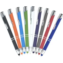Venetian Soft Touch Stylus Metal Pen - Screen