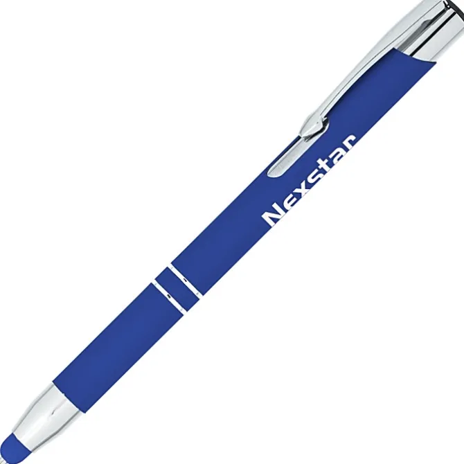Venetian Soft Touch Stylus Metal Pen - Screen - 24 hr