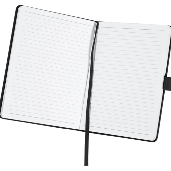Vienna Satin Touch Hard Cover Notebook - Debossed
