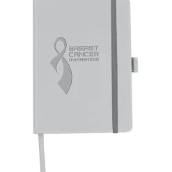 Vienna Satin Touch Hard Cover Notebook - Debossed