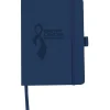 Vienna Satin Touch Hard Cover Notebook - Debossed - 24 hr