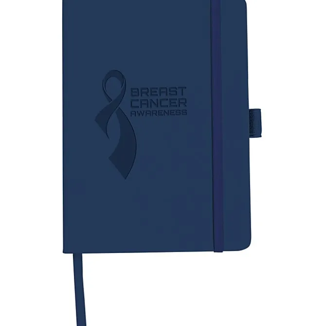 Vienna Satin Touch Hard Cover Notebook - Debossed - 24 hr