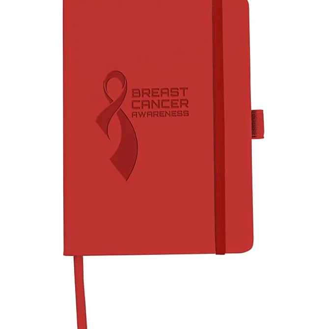 Vienna Satin Touch Hard Cover Notebook - Debossed - 24 hr
