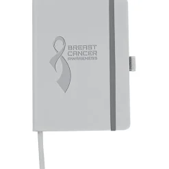 Vienna Satin Touch Hard Cover Notebook - Debossed - 24 hr
