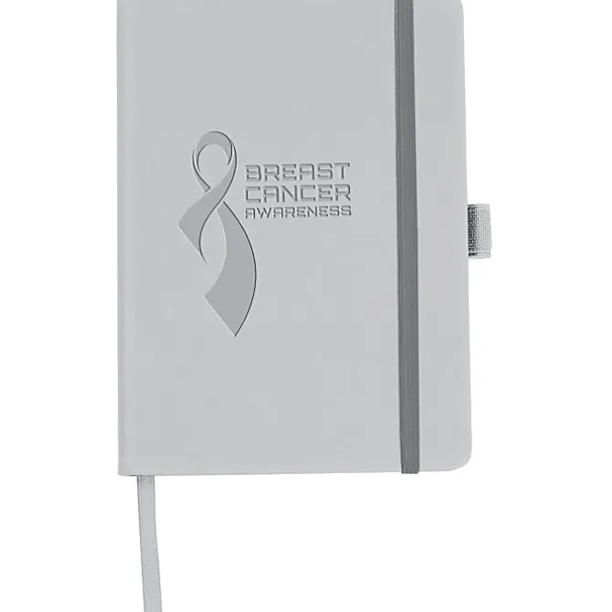 Vienna Satin Touch Hard Cover Notebook - Debossed - 24 hr