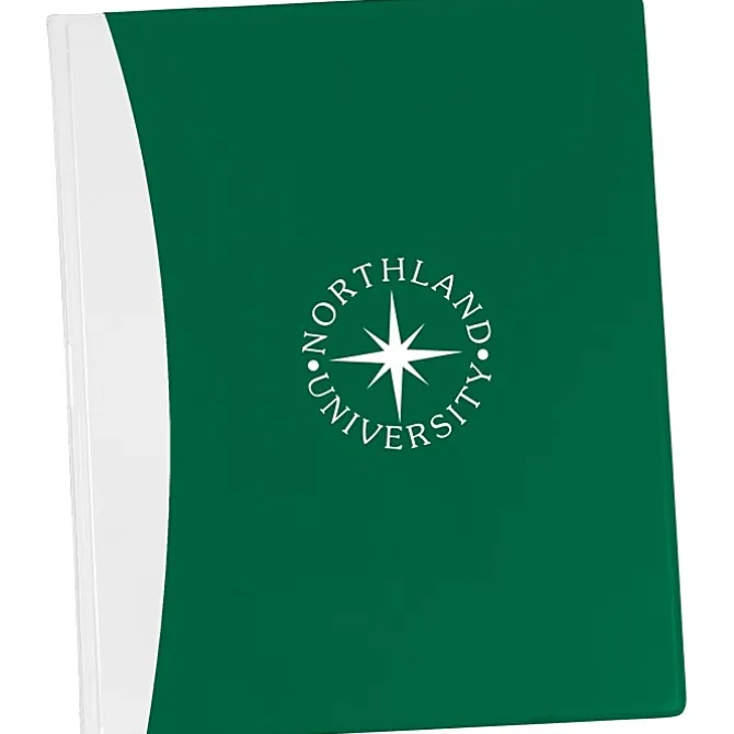 Vinyl Two-Tone Padboard Folder