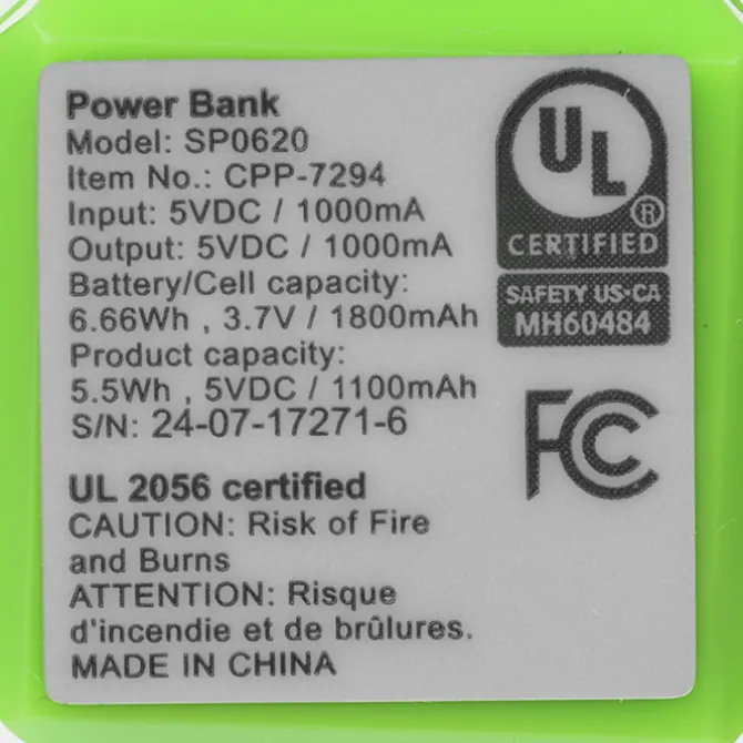 Viper Power Bank - 1800 mAh