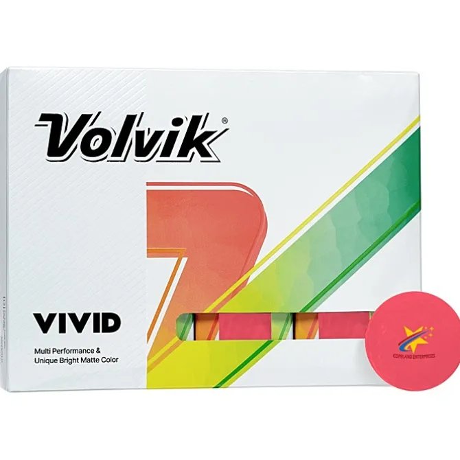 Volvik Vivid Golf Ball - Dozen