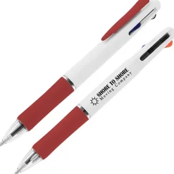 Voyager Multi-Ink Pen - White