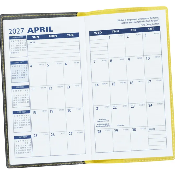 Wave 2-Tone Planner - Monthly