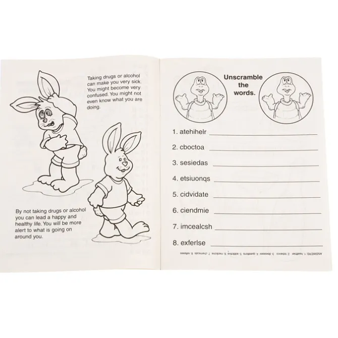 We Don't Need Drugs Coloring Book