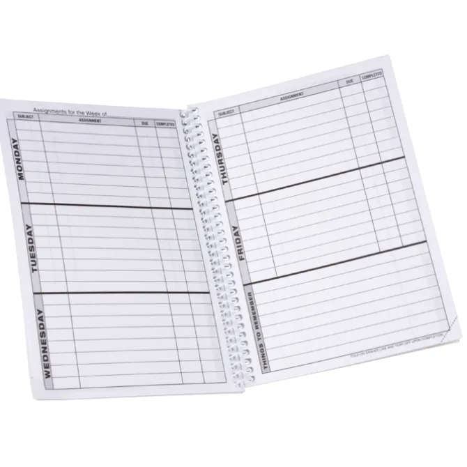 Weekly Assignment Notebook